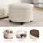 Button-Designed Upholstered Ottoman With Storage-855103894