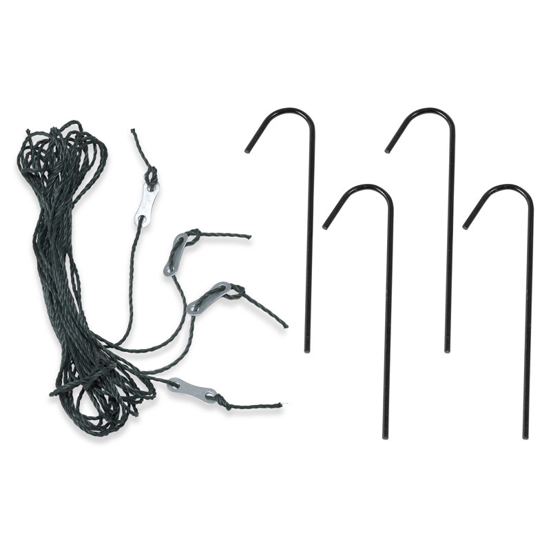 Machrus Ogrow Deep Fastening Iron Greenhouse Anchor Kit- Anchors and Ropes