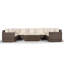 Yancey 5 Seater Rattan Corner Sofa Set
