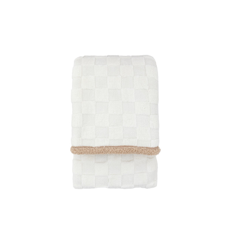 Adrienn Throw Blanket, Cream