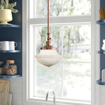 Luminaire suspendu simple à 1 lumière Baptiste