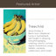 «Bowl of Bananas» par Treechild, impression sur bois encadrée-132715276