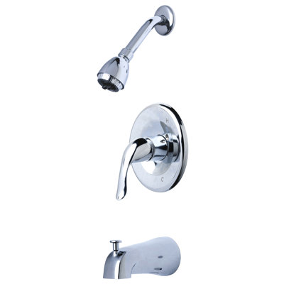Robinet de douche et baignoire avec valve