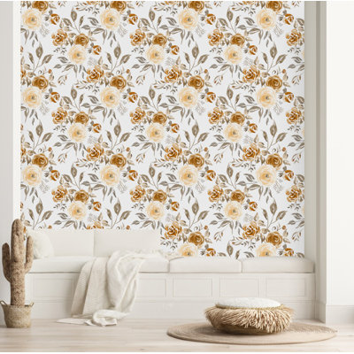 Panneau de papier peint Fleurs
