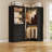 55" W Closet System With Drawers And Hanging Rods-952578886