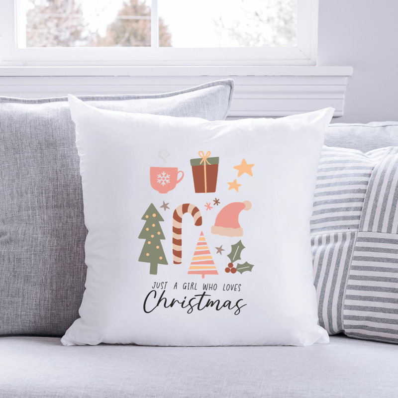 BohoChristmas-07 Reversible Throw Pillow, 20" x 20"