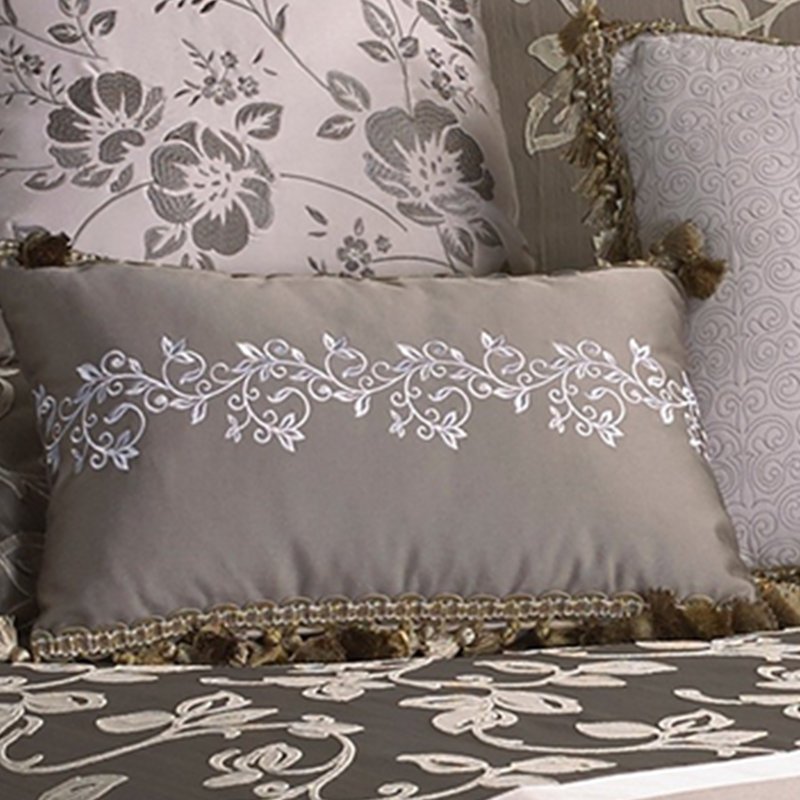  Platinum Gray Microfiber Comforter Set, King Comforter + 9 Additional Pieces