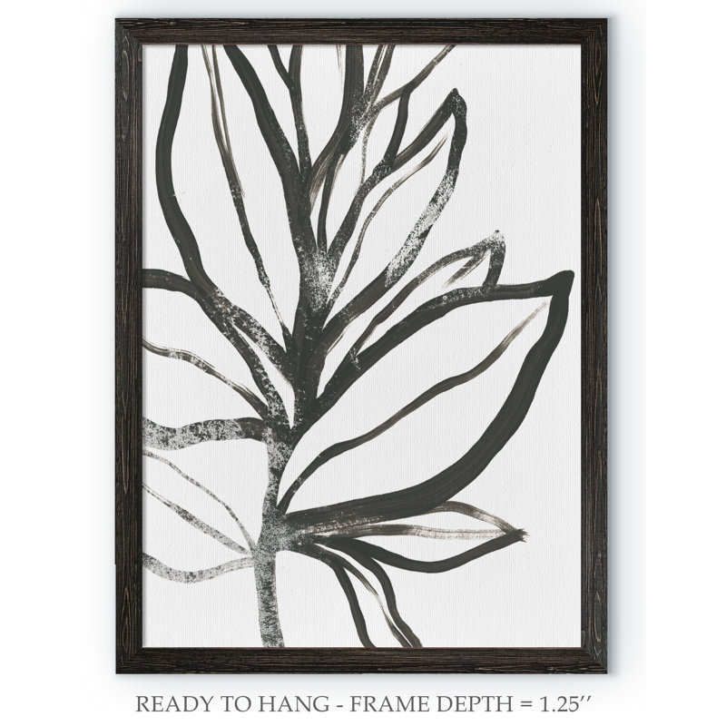 « leaf instinct i » par paul cezanne-cadre photo, reproduction d’art, H 30 po x l 22 po x P 1,25 po, Papier encadré moka