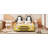 Twin Size Race Car-Shaped Platform Bed With Wheels-298463968