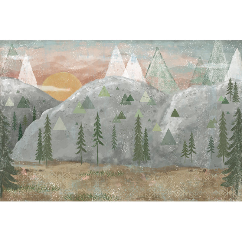 Woodland Forest I by Veronique Charron - Wrapped Canvas Print, 81cm H x 122cm W