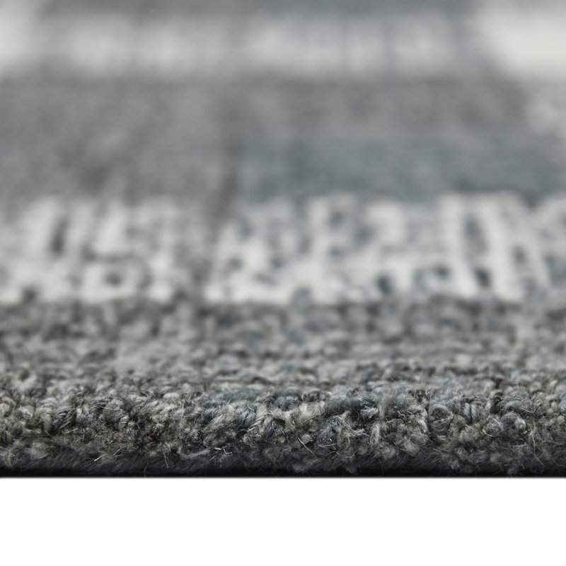 Ashleigh Hand Tufted Wool Indoor Rug, Rectangle 5' x 7'6"