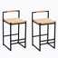 Tabouret de comptoir 25,95 po Stottville-104598665