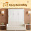 Lit escamotable double pleine grandeur avec coussin-319390680