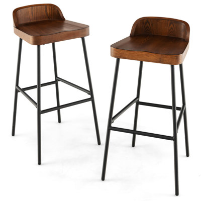 Wood 73cm Bar Stool