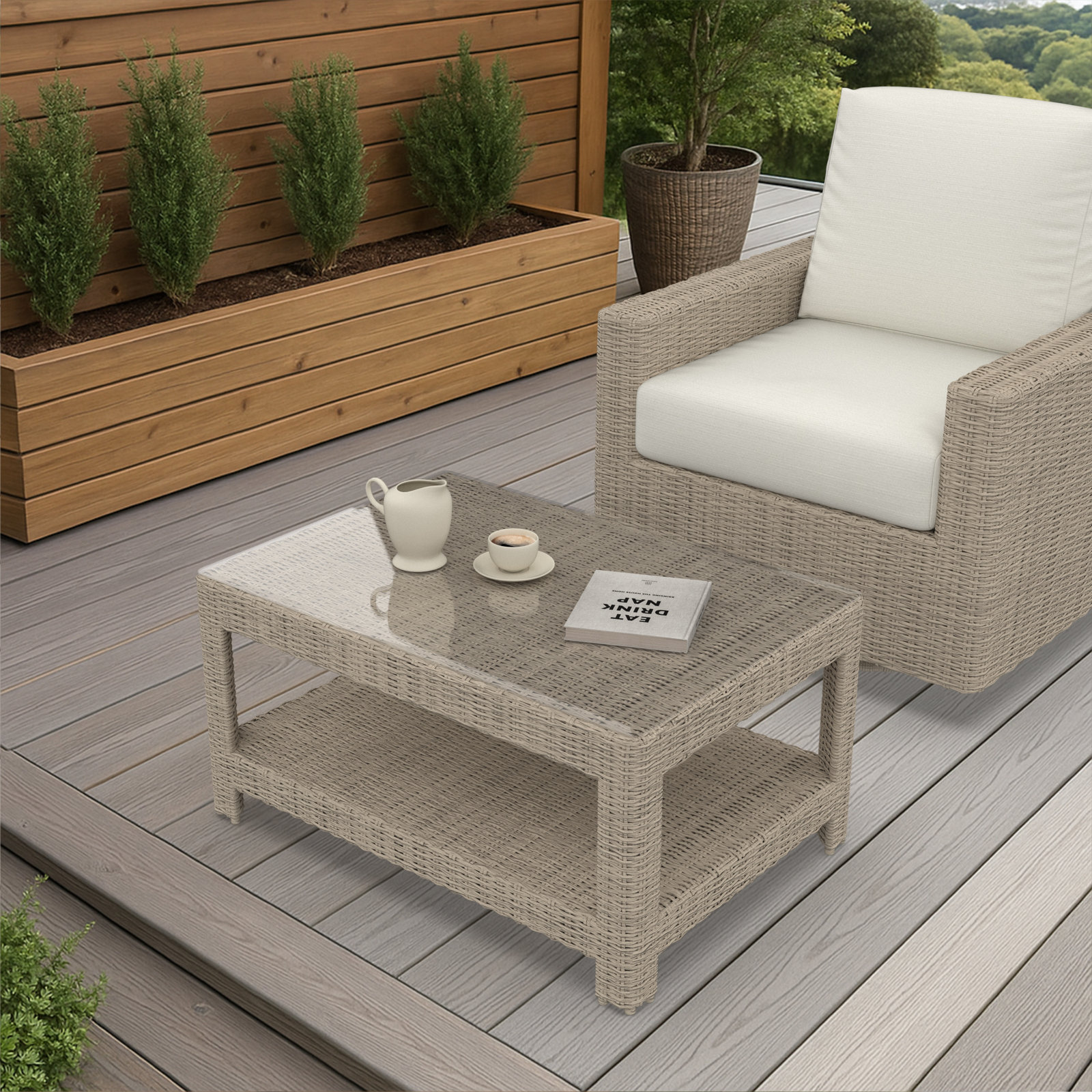 Henri 44" Patio Table