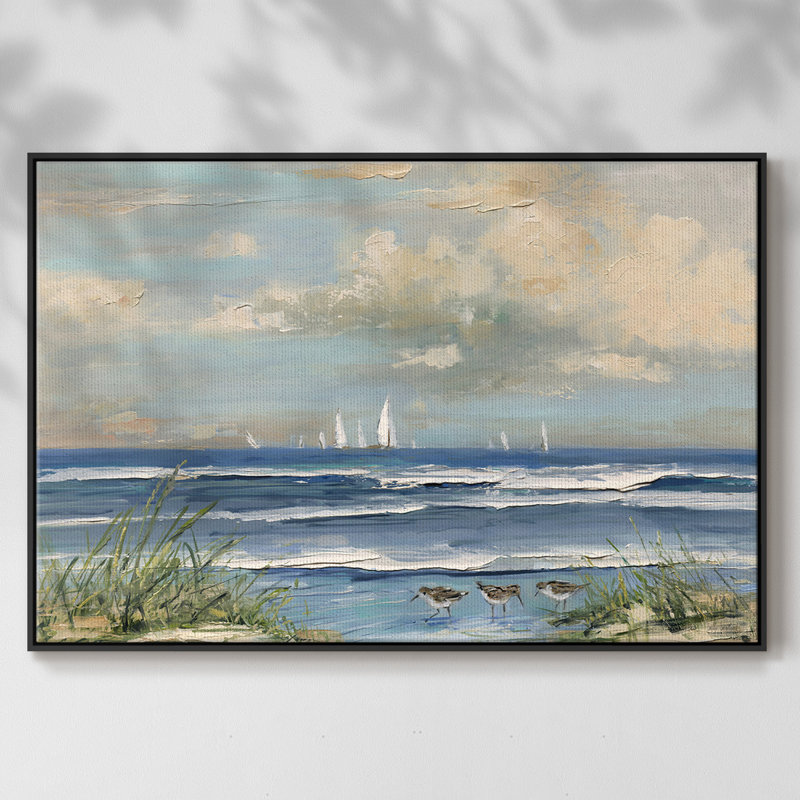 Ocean Regatta, H 27 po x l 41 po x P 2 po, Noir