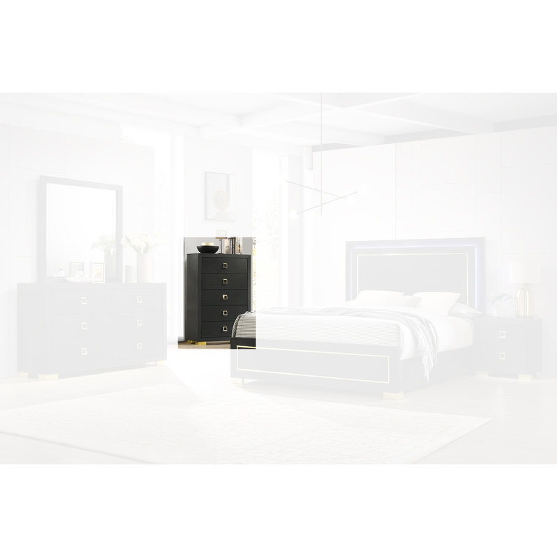 Commode 5 tiroirs Overbay