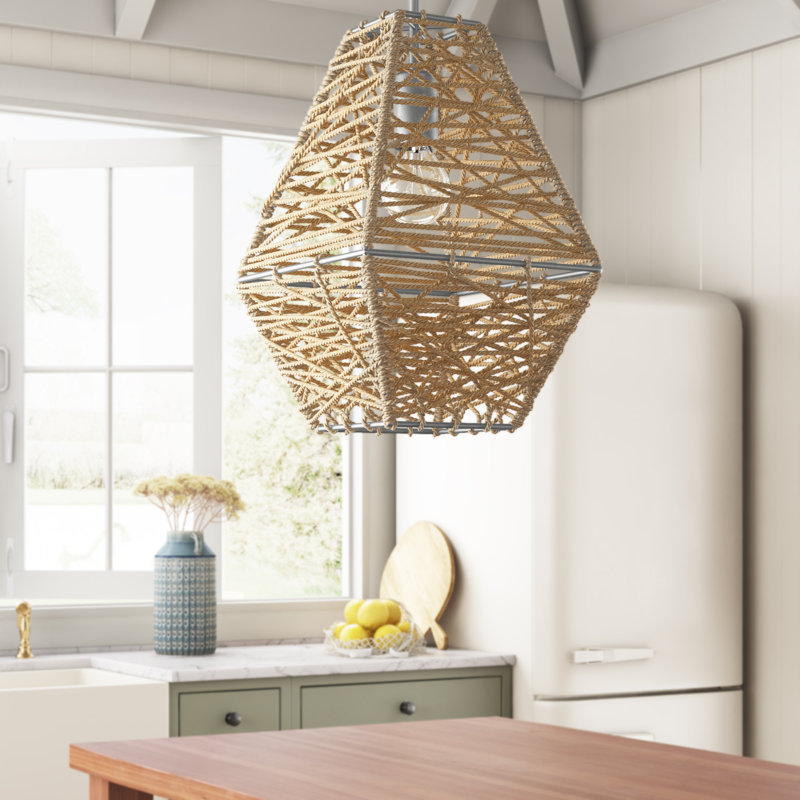 Luminaire suspendu géométrique 1 lumière Gerrell