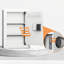 Coffre-fort mural pour équipement de bureau - Acier robuste. Vos atouts de travail. Rangez en toute sécurité, serrure à clavier, fabrication en acier de 15,74 po x 21,09 po et 4,3 po. Trésors familiaux. Mode numérique et silencieux, profondeur de 4,3 po