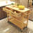 Ashantee Wood Kitchen Cart-945760424
