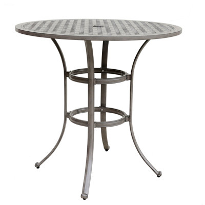 Table de bar ronde, table d'extérieur