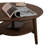 Creative double oak solid wood end table