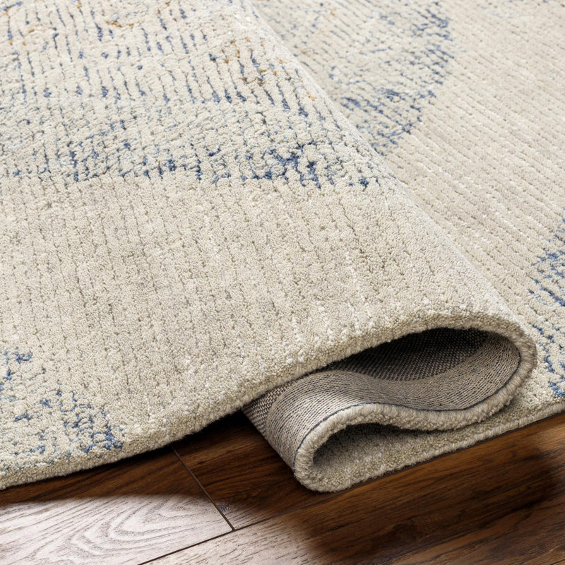 Wool Oriental Area Rug, Rectangle 2' x 3'