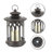 10.63'' Solar Powered Integrated LED Cylinder Lantern