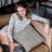 Gem Geometric Outdoor Reversible Throw Pillow-88415413