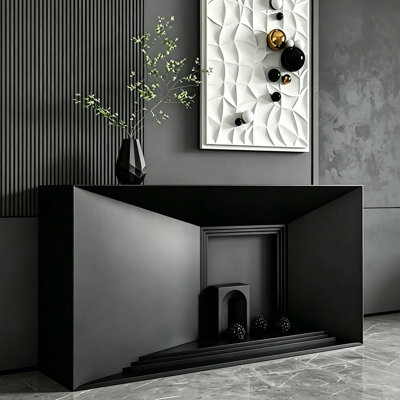 Modern minimalist creative console table