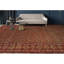 Wool Oriental Area Rug in Rust-1222834016