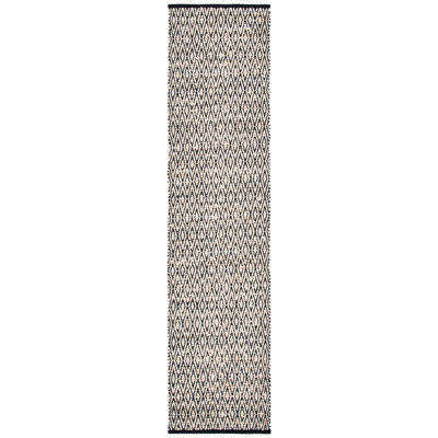 Tapis géométrique tissé à la main Montauk