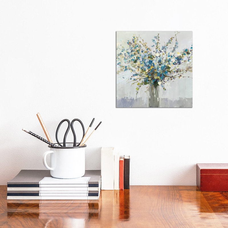 Bouquet by Allison Pearce - Print on Canvas, No Frame, 66.04 cm H x 66.04 cm W x 3.175 cm D