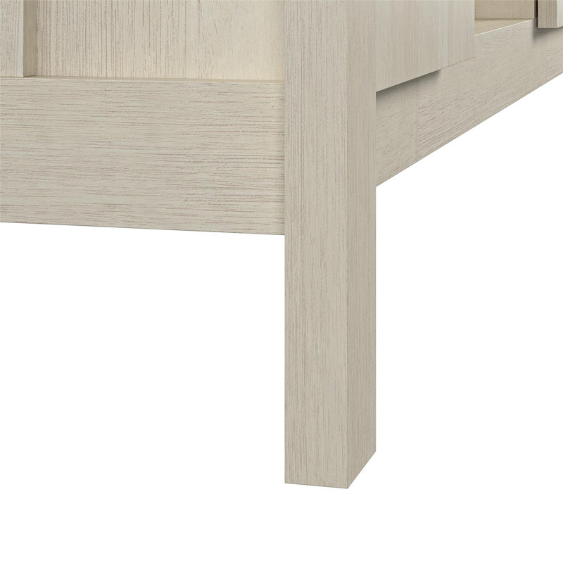 Lai 46'' Wide 6 - Shelf Storage Cabinet