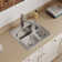 Celebrity 20" L x 20" W Drop-in Kitchen sink