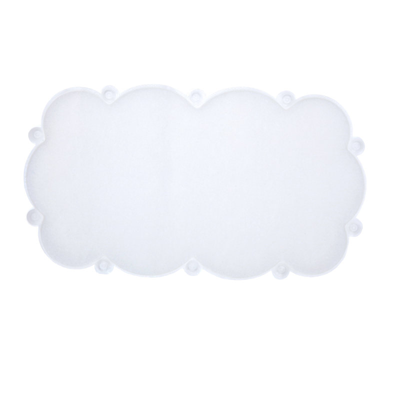 Loehr Plastic / Acrylic Non-Slip Bath Rug, Clear