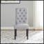 Chaise en bois massif capitonnée Asons-133600595