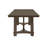 Burholme Brown Finish 84" Dining Table