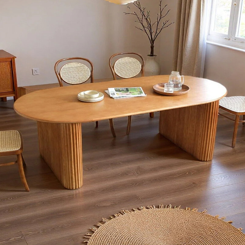 Table de salle à manger familiale, H 29,72 po x L 70,87 po x l 33,46 po