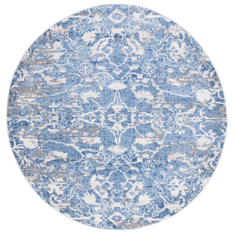 Dejanea 100 Performance Oriental Rug, Round 6'7"