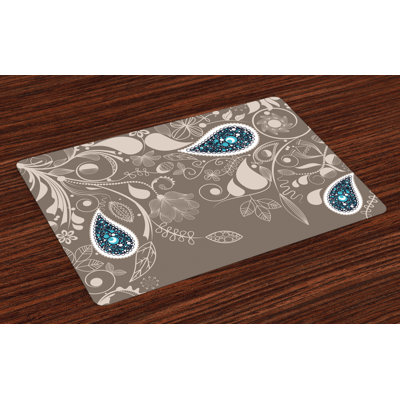Andy Ethnic Orienta Swirled Branch Placemat