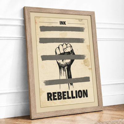 Ink Rebellion Industrial - Framed Print