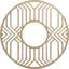 Médaillon 28 po x 28 po x P 10 1/4 po x P 3/8 po Empire-63411731-63411740