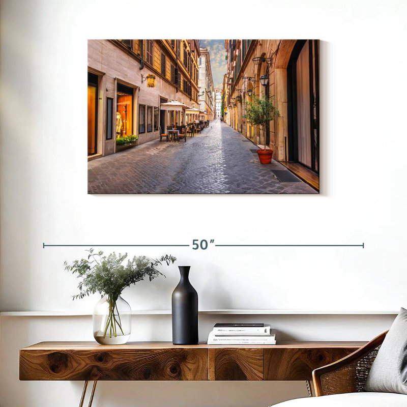 Sireci Via Borgogna Shops, 24" H x 36" W