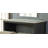 Two-Tone Black Dining Set with Travertine Tabletop
