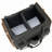 2-in-1 Rolling Double Cat Carrier with Removable Divider