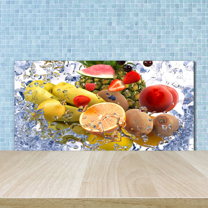 Luckner 50cm W x 100cm L Glass Peel and Stick Panel