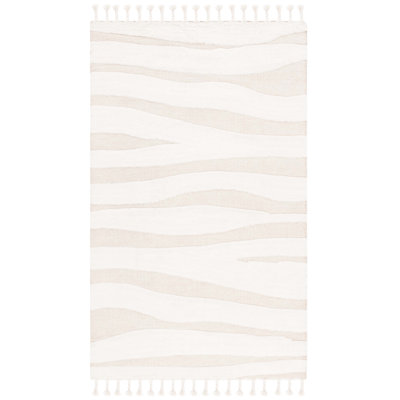 Terrin Hand Woven Wool Pile Abstract Rug
