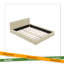 Grand lit plateforme tapissier avec tissu épais et lit au sol avec structure solide-114194743