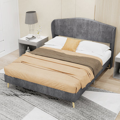 Upholstered Bed For Bedroom